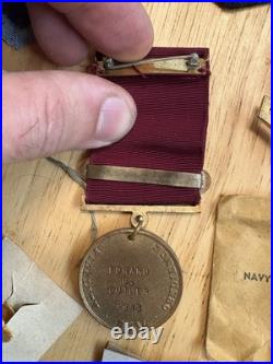 WWII / Korea Vet US Navy named grouping of Edward Cutler USS Midway, Medal