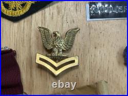 WWII / Korea Vet US Navy named grouping of Edward Cutler USS Midway, Medal