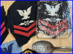 WWII / Korea Vet US Navy named grouping of Edward Cutler USS Midway, Medal