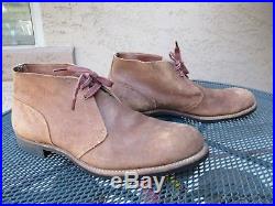 WWII, Korean War US Navy, USN Roughout Brown Pilot, Deck Shoes, Boots, Unissued