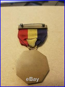 WWII Navy and Marine Corps Medal Full Wrapped Brooch