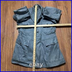 WWII Original Commodore Ratner US Navy Chief Petty Officer Gray Jacket Tomahawk