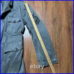 WWII Original Commodore Ratner US Navy Chief Petty Officer Gray Jacket Tomahawk