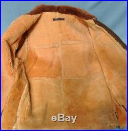 WWII U. S. Navy Flight Jacket Fleece Lined
