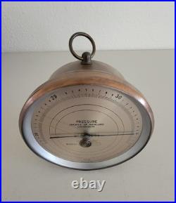 WWII US Navy Barometer Friez Baltimore Antique Pressure Inches gauge