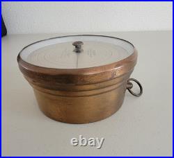 WWII US Navy Barometer Friez Baltimore Antique Pressure Inches gauge