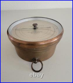 WWII US Navy Barometer Friez Baltimore Antique Pressure Inches gauge