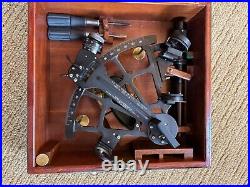 WWII US Navy Bureau Ships Mark 2 Sextant by Pioneer Div. Bendix Aviation