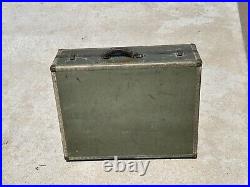 WWII US Navy Large Suitcase