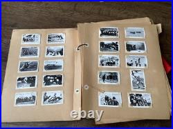 WWII US Navy Sailor Scrapbook Photos Letters Menus Booklets Documents England