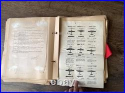 WWII US Navy Sailor Scrapbook Photos Letters Menus Booklets Documents England
