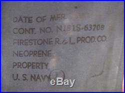 WWII US Navy USN/USMC Pilot's Mae West Inflatable Life Preserver Vest Dated 1945
