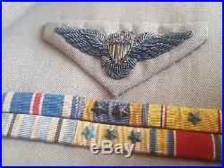 WWII US Navy Uniform Midway Pilot Bullion Wings with Cap