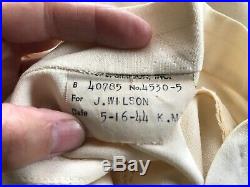 WWII US Navy Waves Named White Officers Uniform Blouse Skirt
