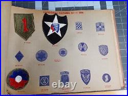 WWII US Patch King Album 101st 82nd Airborne USMC Patches