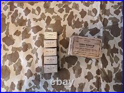 WWII USN Corpsman Lot Medical 3-560 Small Bag With Contents