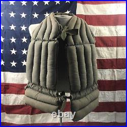 WWII USN US Navy USMC Life Vest Kapok Life Preserver Firestone Tire & Rubber