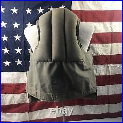 WWII USN US Navy USMC Life Vest Kapok Life Preserver Firestone Tire & Rubber