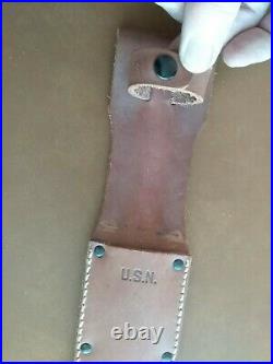 WWII WW2 USN Mark 2 CAMILLUS FIGHTING KNIFE MINT CONDITION Never Used