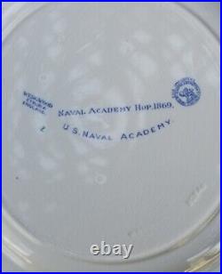 Wedgwood USNA United States Naval Academy HOP 1869 Plate BLUE