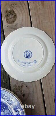 Wedgwood USNA United States Naval Academy MIDSHIPMEN QUARTERS Plate BLUE