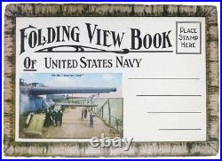 World War I. / FOLDING VIEW BOOK Of UNITED STATES NAVY 1st Edition 1918