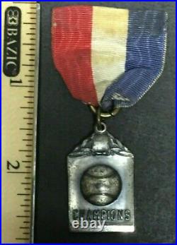 World War II Rare 1937 Uss Raleigh/pearl Harbor Sterling Silver Baseball Medal