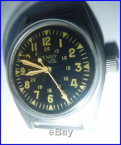 Wrist Watch US NAVY United States NAVY SEALS USN Vietnam War 404