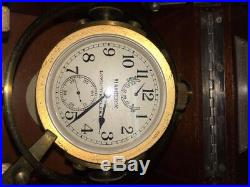 Ww II Hamilton U. S. Navy Ship Mounted Chronometer Watch, Model 22