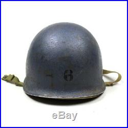 Ww2 Fs Fb Front Seam Fixed Bale Us Navy Usn M1 Helmet 1st Pattern Hawley Liner