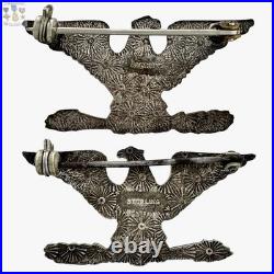 Wwii Army Usmc Colonel Navy Captain Insignia? Eagle Amcraft Starburst Ww2 #151