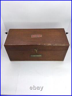 Wwii U. S. Navy Bureau Of Ships Observer Compass In Original Box (i1254)