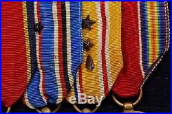 Wwii U. S. Navy Landing Craft Medal Group Of 5 Named & Dated