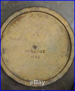 Wwii Us Navy Military Mermite Can 1942 Round Cooler Warmer Food & Drink