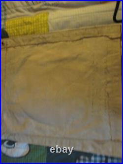 Wwii Us Navy Uss Bunker Hill Donald Duck Aircraft Carrier Ready Room Wall Flag